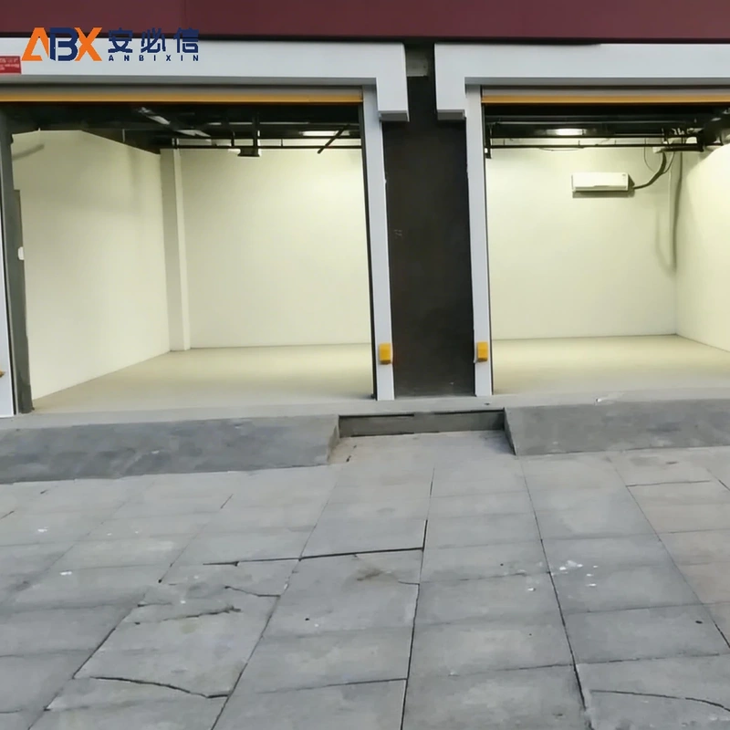 Windowed PVC Fast Door | ABX Industrial Overhead Door