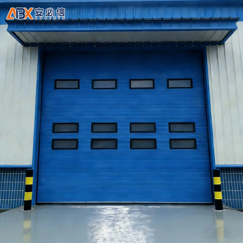 Sectional Doors for a Machinery Export Workshop