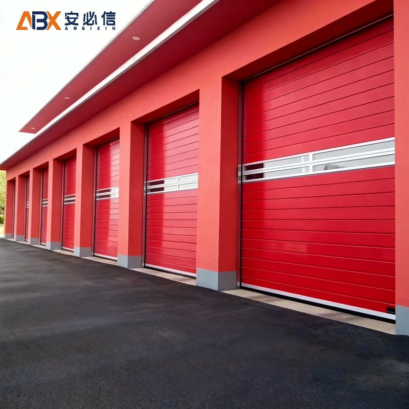 Sectional Doors for a Machinery Assembly Hall